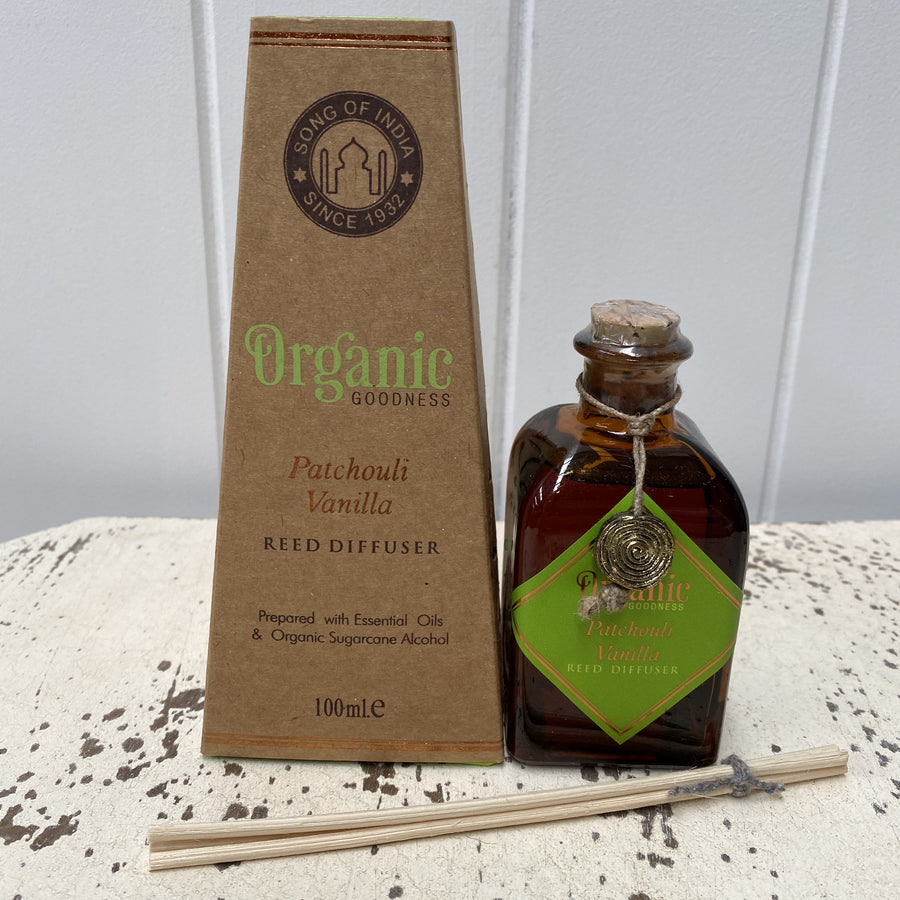 Organic Goodness Reed Diffuser - Patchouli Vanilla