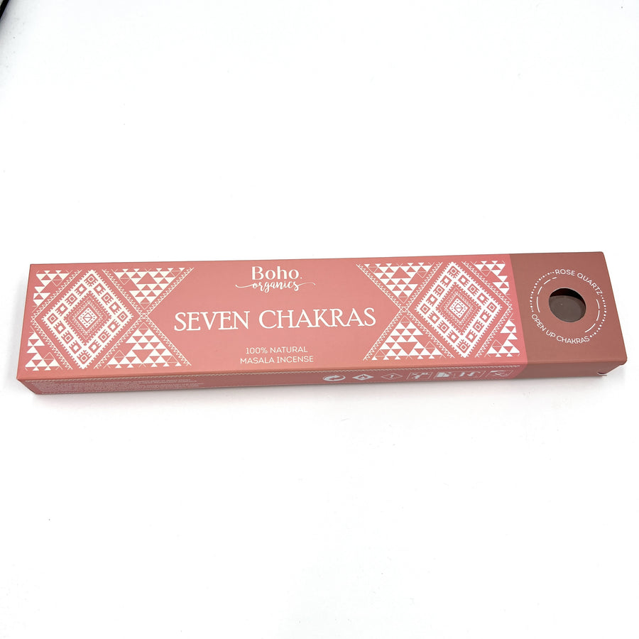 Boho Organics Incense - Seven Chakras