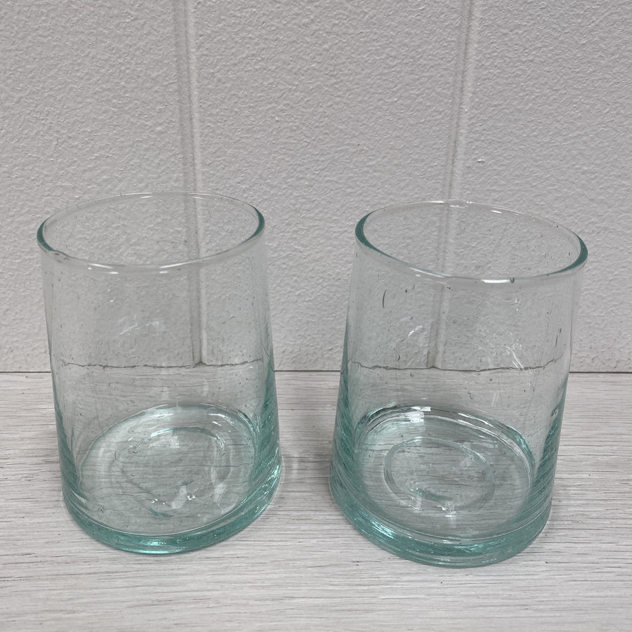 Moroccan Glasses - Clear, medium