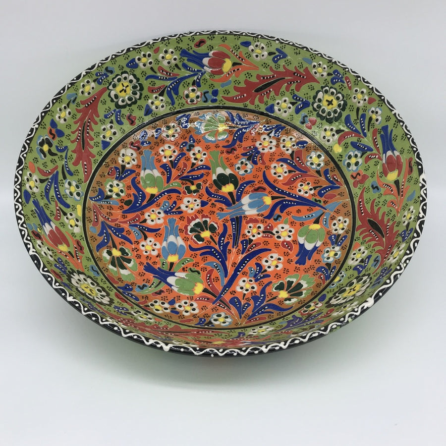 Turkish Decorative Ceramic Bowl 30cm