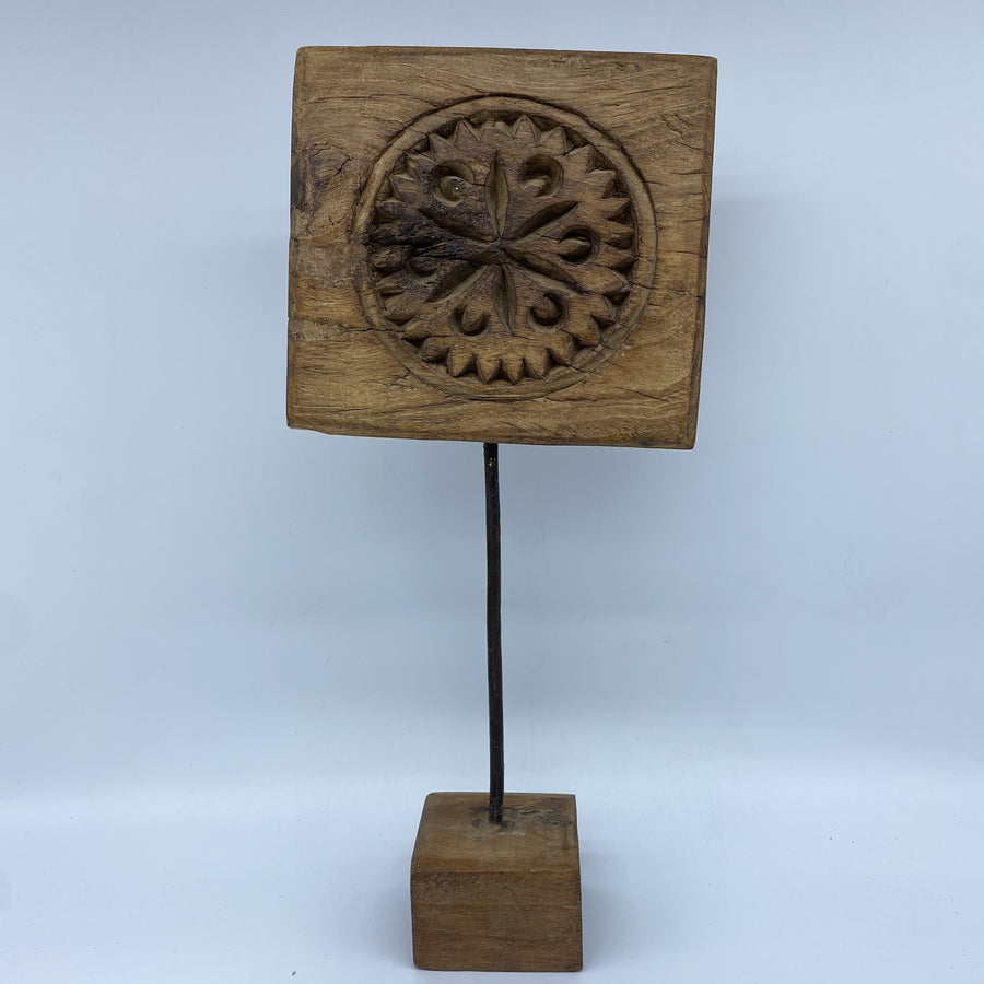 Decorative Carved Wooden Stand 2