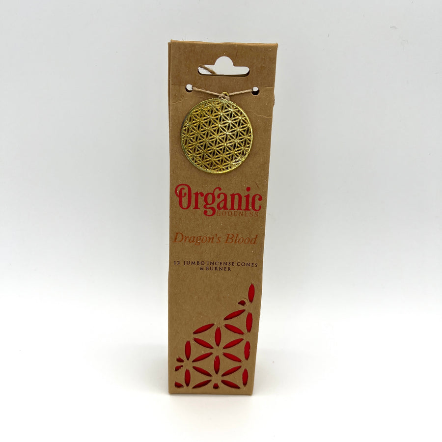 Organic Goodness Incense Cones - Dragons Blood