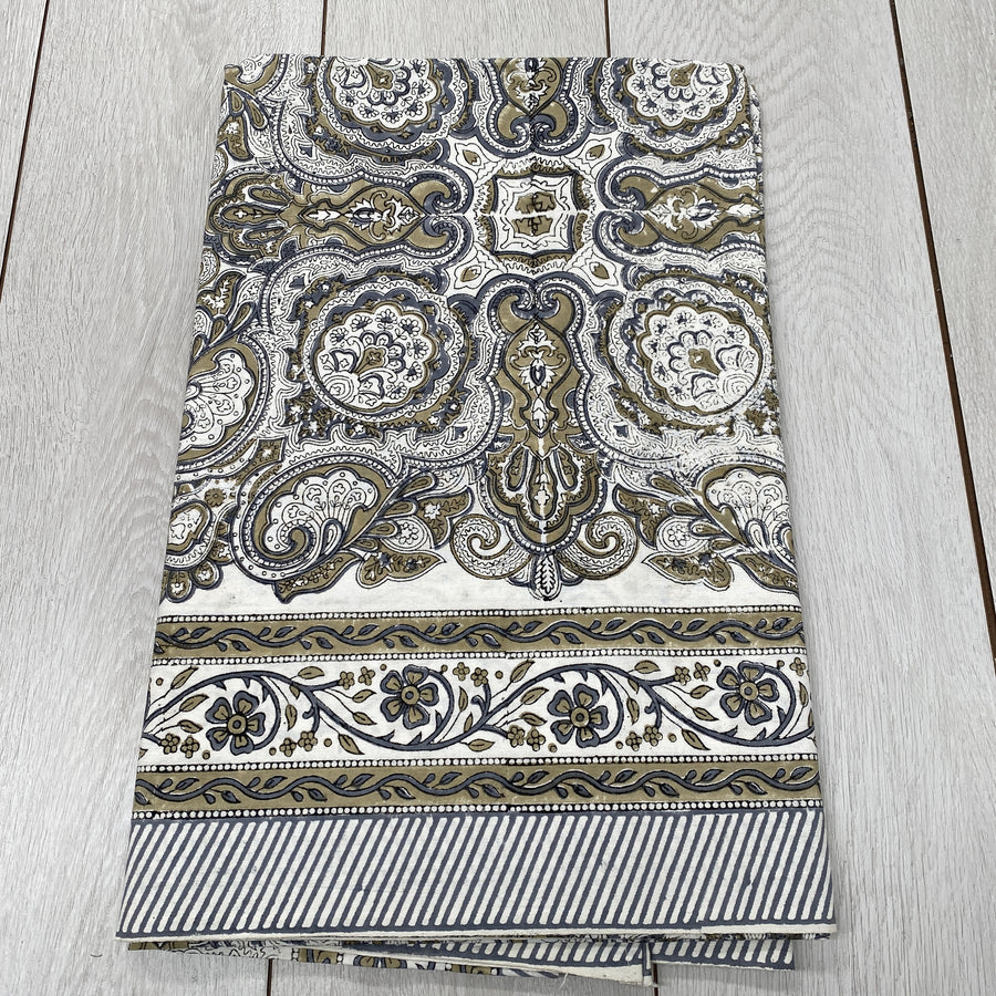 Block Printed Tablecloth - 225 x 270cm, 11