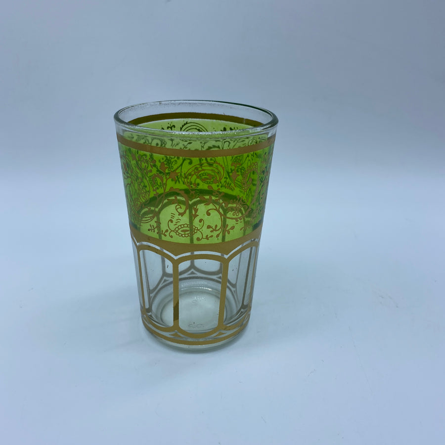 Moroccan Tea Glasses - Couva Gold