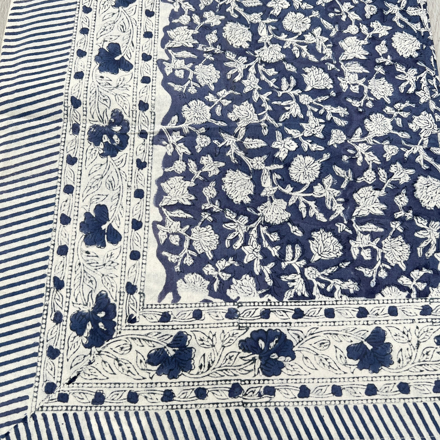 Block Printed Tablecloth - 150 x 220cm, 25