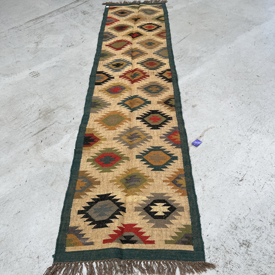 Jute & Wool Rug - 75 x 300cm, 3