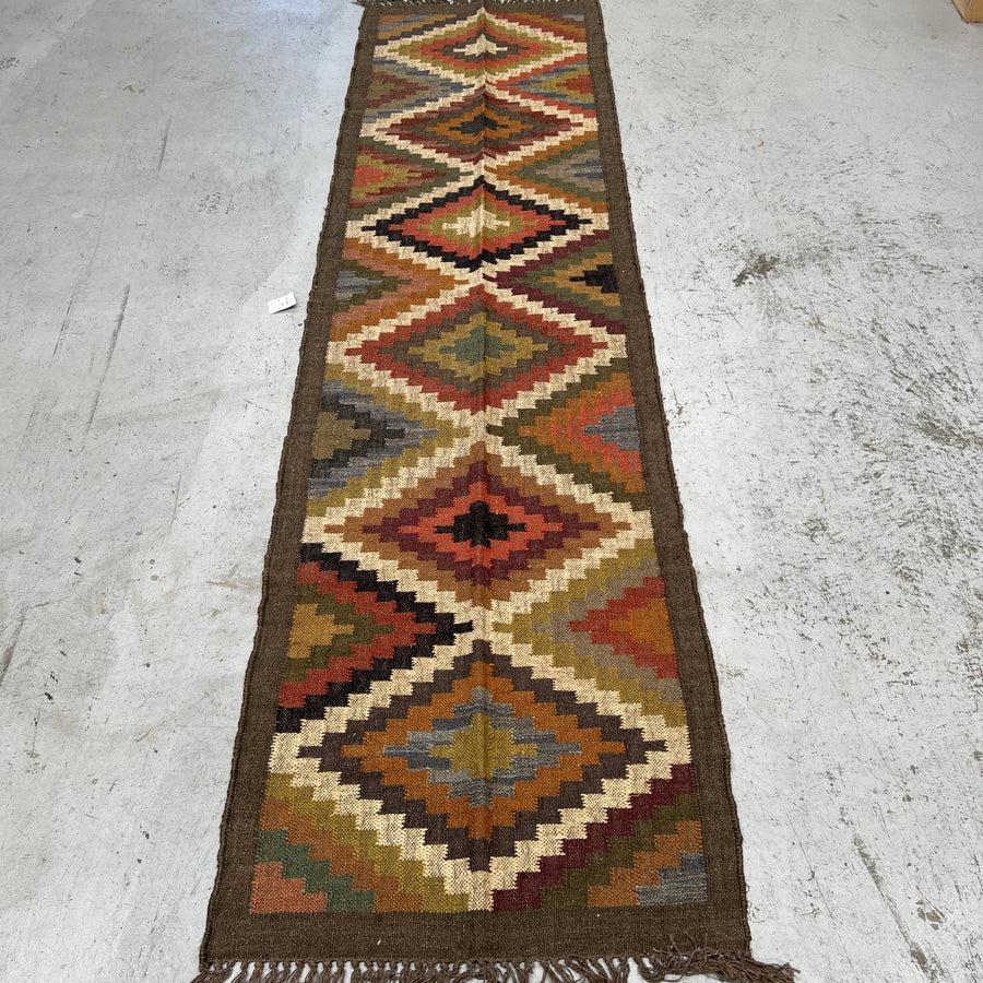 Jute & Wool Rug - 75 x 300cm, 1