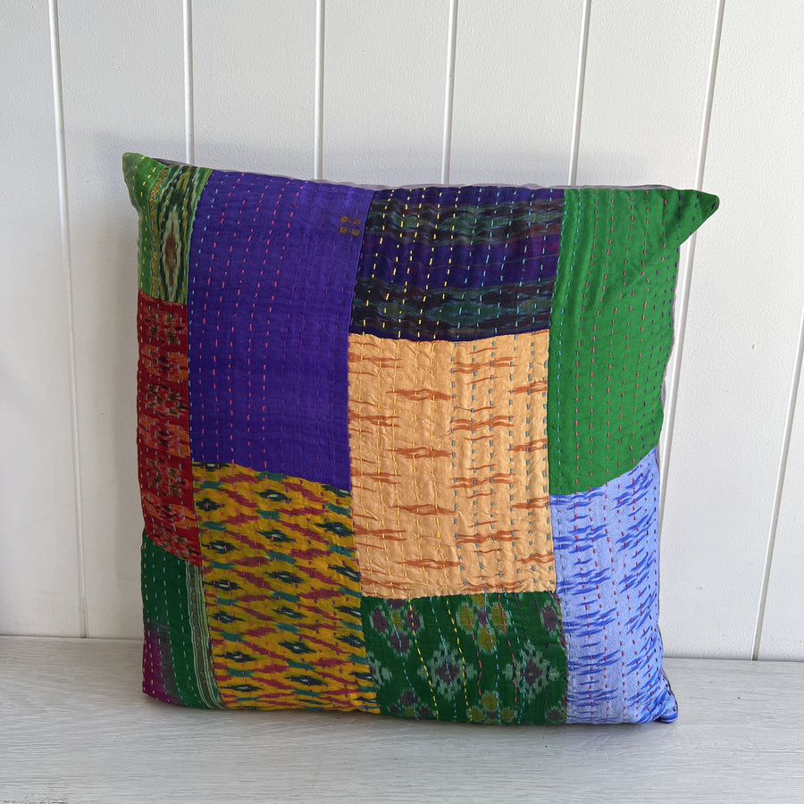 Ikat Sari Cushion 13