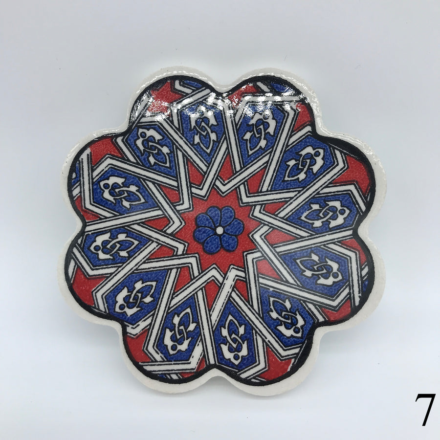 Turkish Scalloped Coasters
