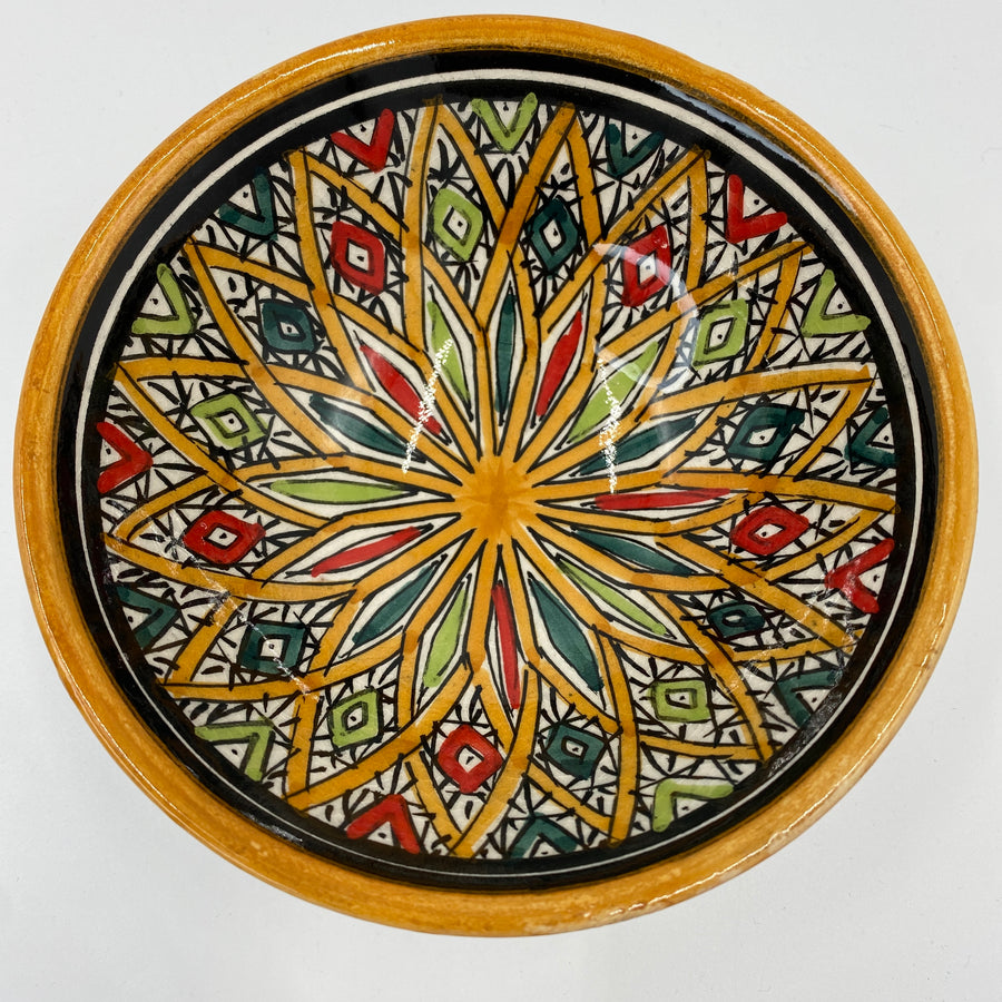 Moroccan Safi Bowl 13cm - Orange 3