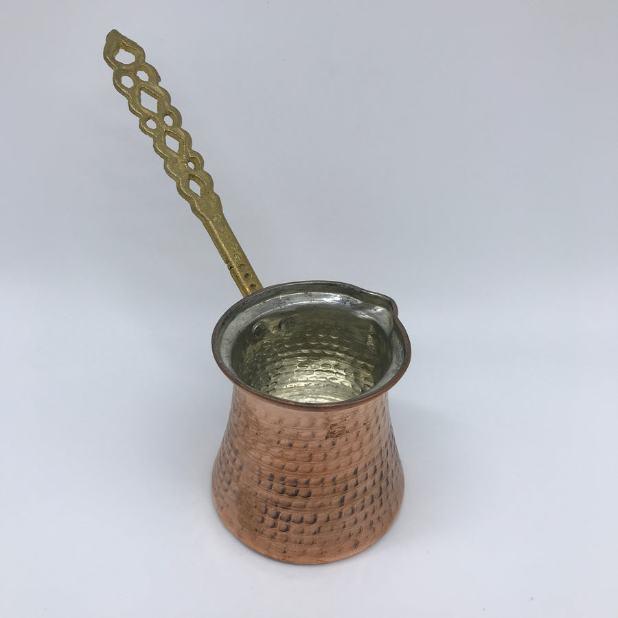 Copper Turkish Coffee Pot - Cezve, Size 3