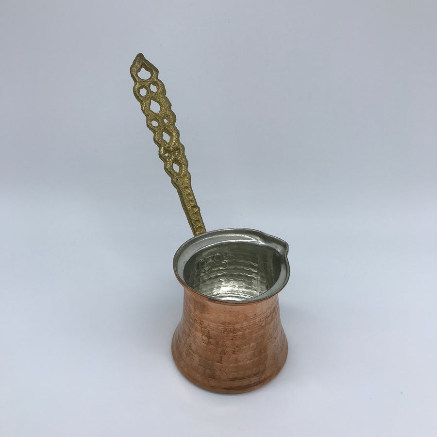 Copper Turkish Coffee Pot - Cezve, Size 1