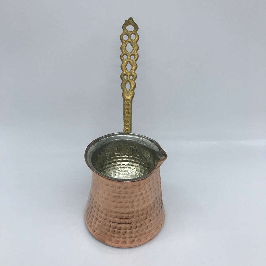 Copper Turkish Coffee Pot - Cezve, Size 4
