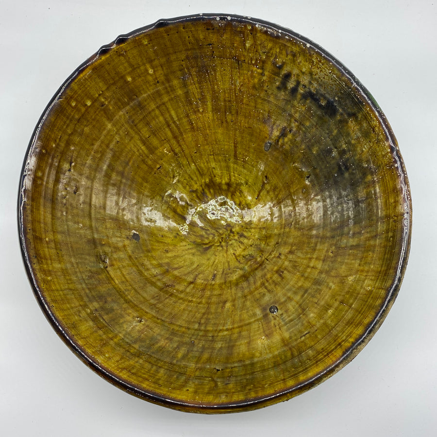 Tamegroute Bowl - Amber, 31cm