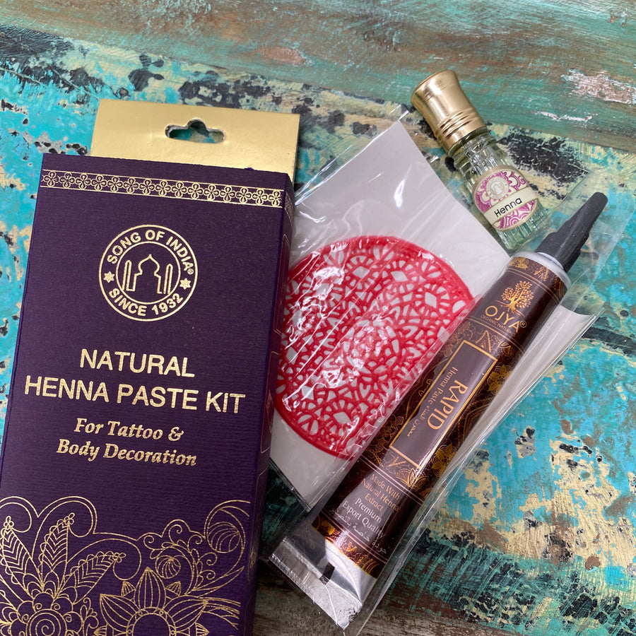 Natural Henna Paste Kit