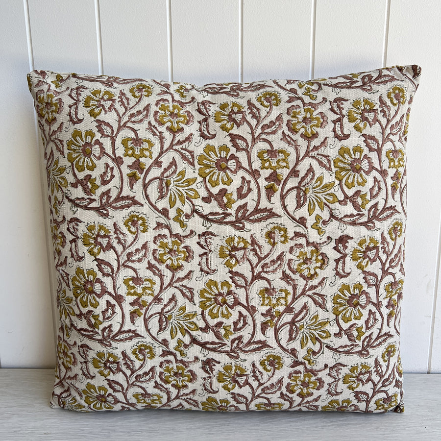 Indian Cotton Cushion - Ela