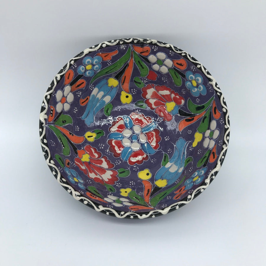Decorative Turkish Ceramic Bowl 12cm