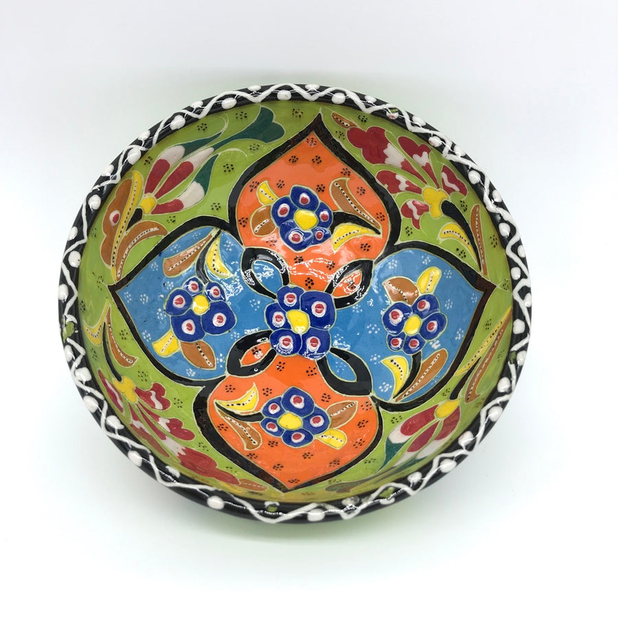 Decorative Turkish Ceramic Bowl 12cm
