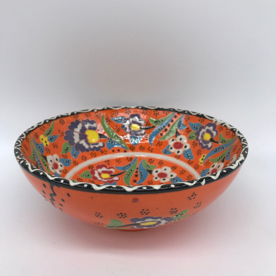 Decorative Turkish Ceramic Bowl 15cm