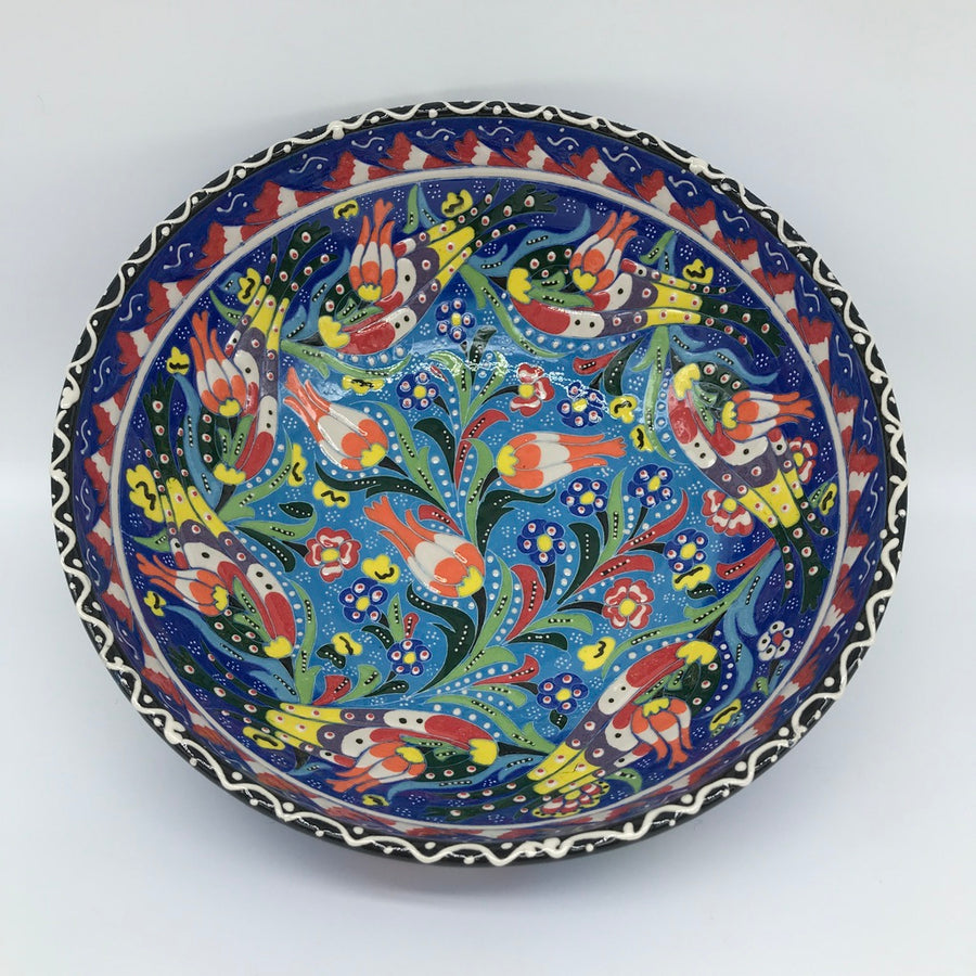 Turkish Decorative Ceramic Bowl 25cm