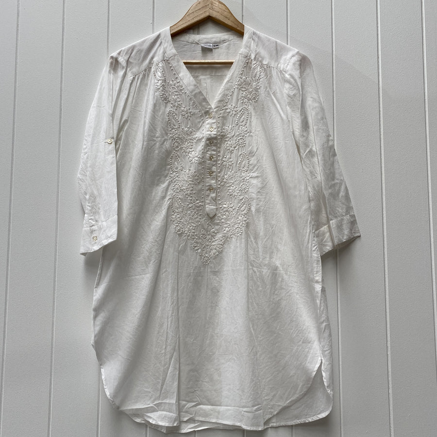Aarna Dress - White