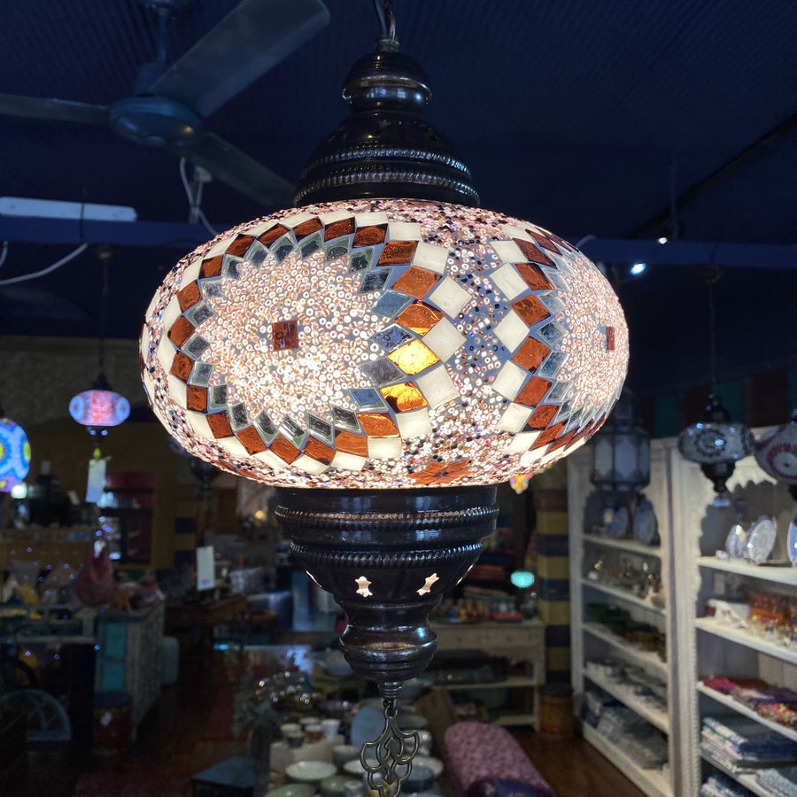 Turkish Mosaic Hanging Lamp - Star 9