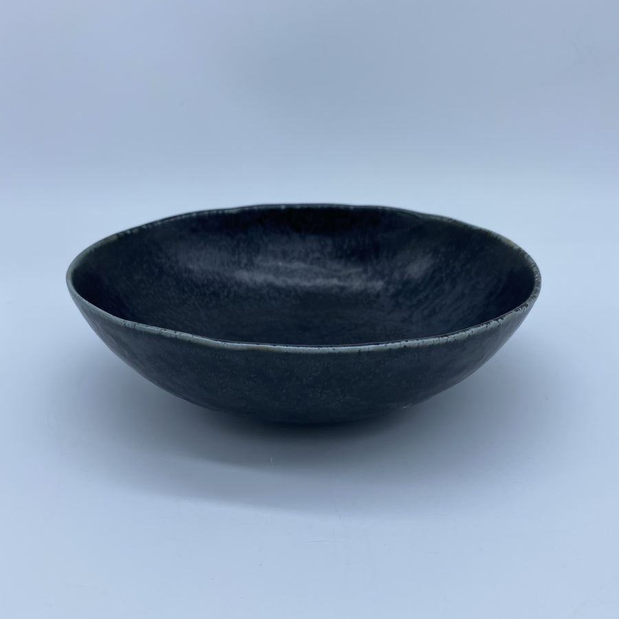 Wabisabi Black - Medium Oval Bowl